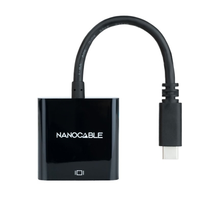 Nanocable Conversor Usb Cm A Vgah Negro 10cm